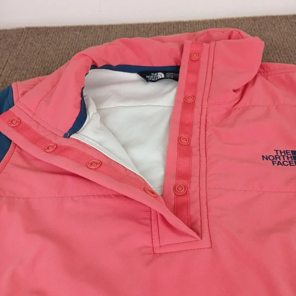The North Face Women's Mountain Sweatshirt Pullover XS Q-Snap Spiced Coral Multi - Picture 4 of 16